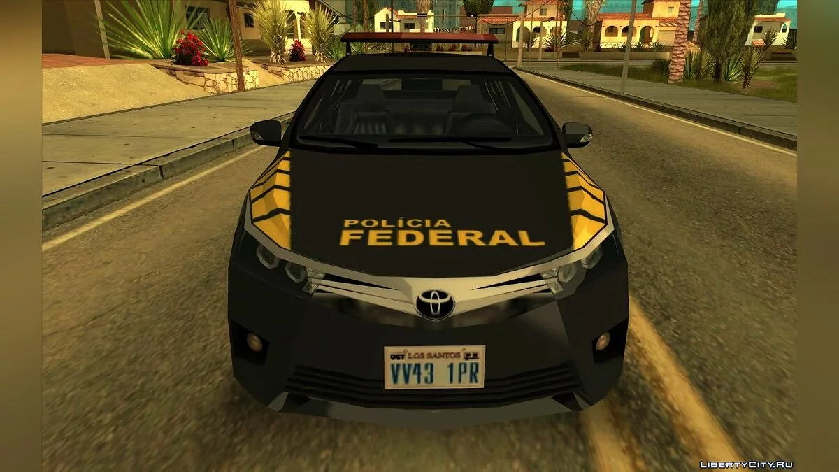 Toyota Corolla 2017 - Полиция (SA стиль) / GTA San Andreas