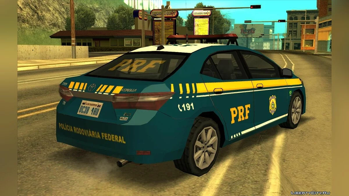 Toyota Corolla 2017 - Полиция (SA стиль) / GTA San Andreas