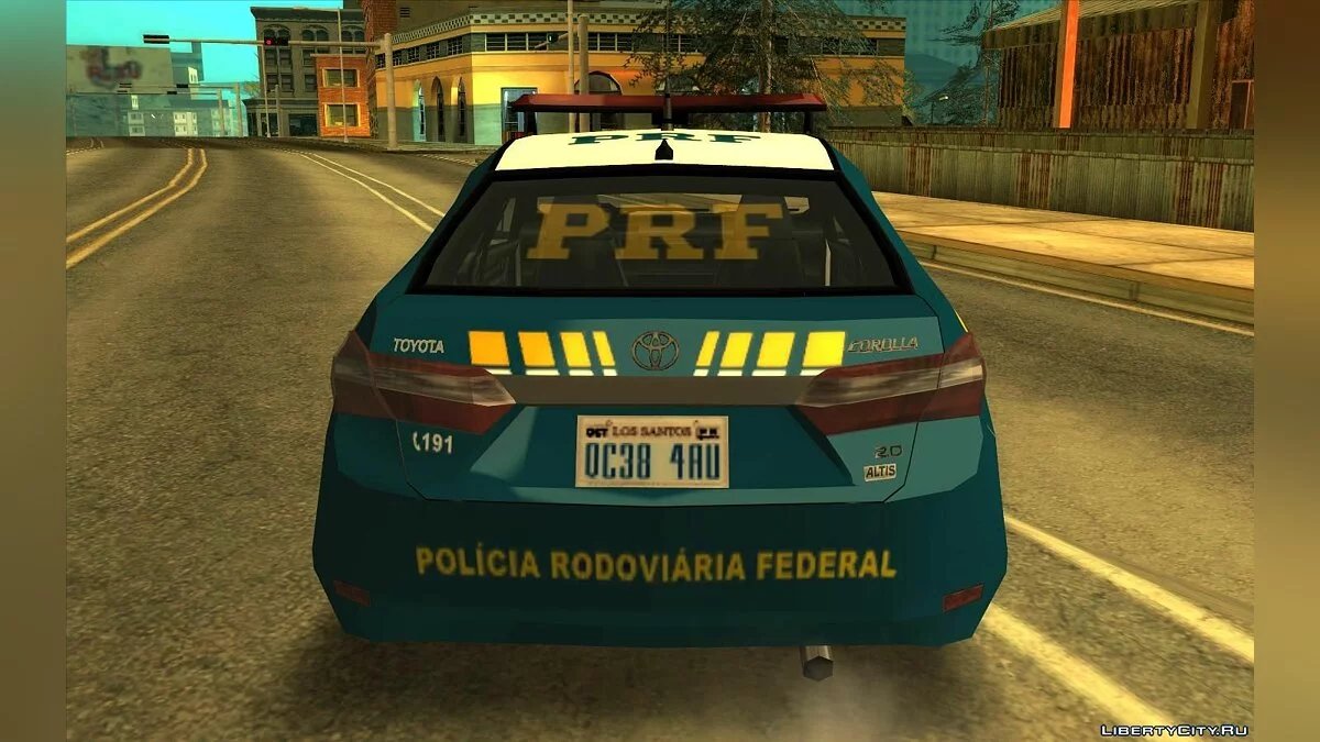 Toyota Corolla 2017 - Полиция (SA стиль) / GTA San Andreas