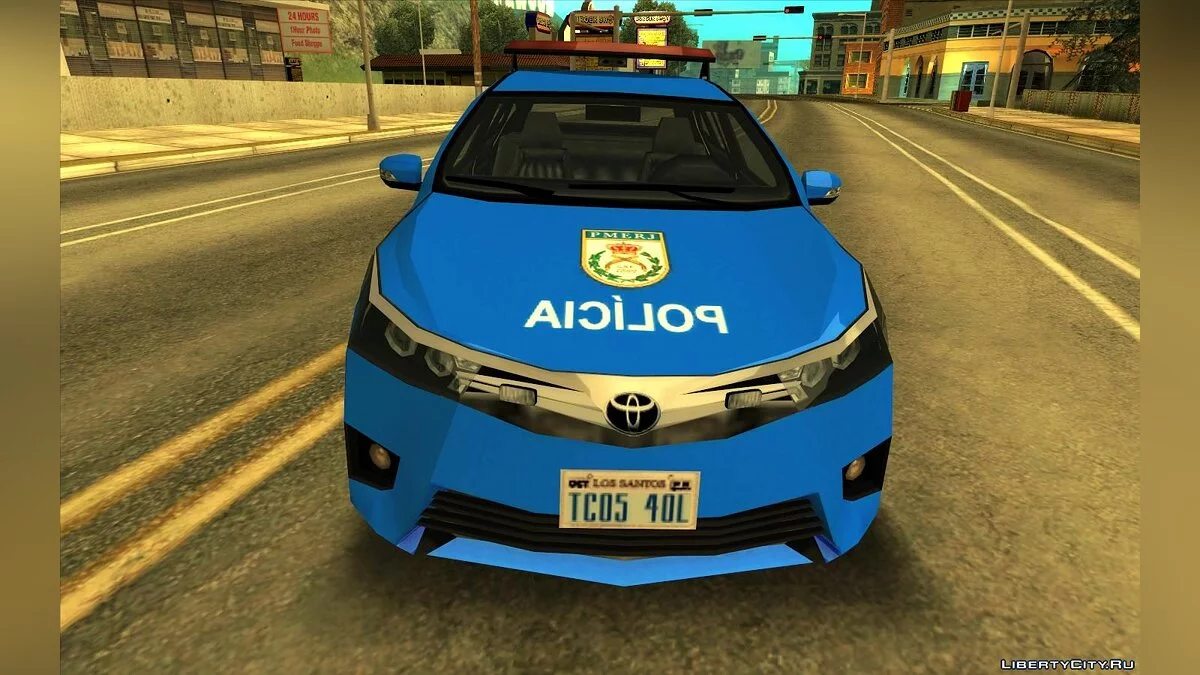 Toyota Corolla 2017 - Полиция (SA стиль) / GTA San Andreas
