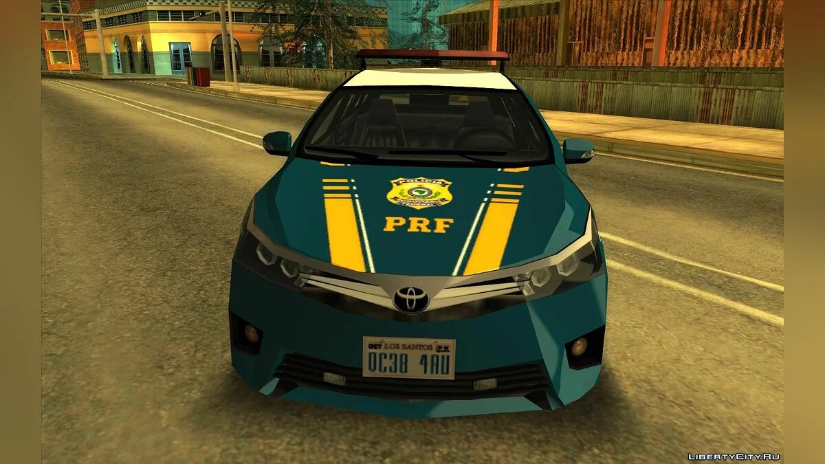 Toyota Corolla 2017 - Полиция (SA стиль) / GTA San Andreas