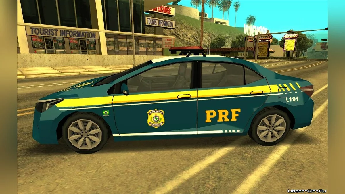 Toyota Corolla 2017 - Полиция (SA стиль) / GTA San Andreas