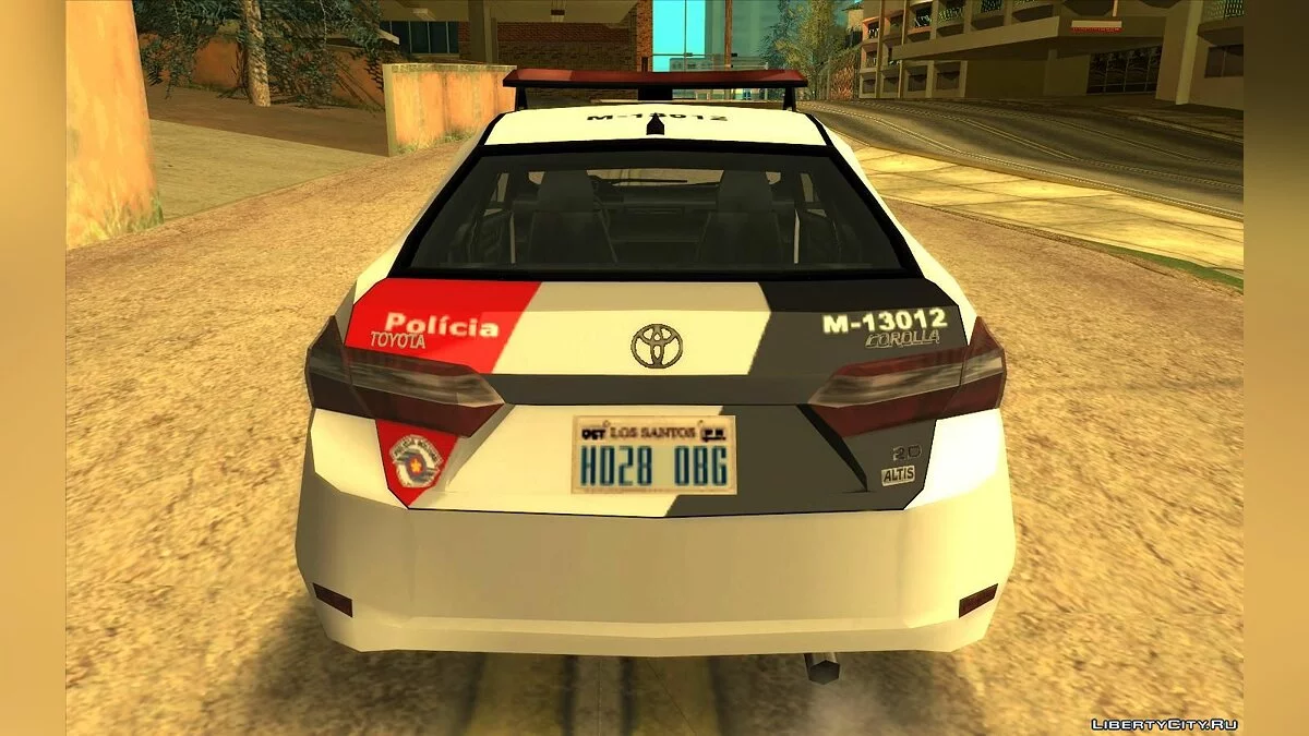 Toyota Corolla 2017 - Полиция (SA стиль) / GTA San Andreas