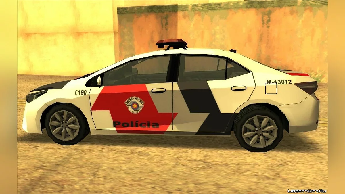 Toyota Corolla 2017 - Полиция (SA стиль) / GTA San Andreas