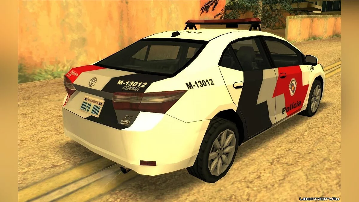 Toyota Corolla 2017 - Полиция (SA стиль) / GTA San Andreas