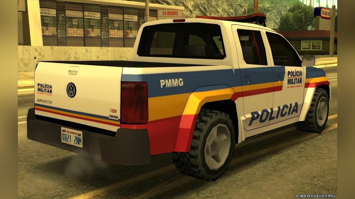 Volkswagen Amarok 2012 PMMG - Полиция (SA стиль) / GTA San Andreas