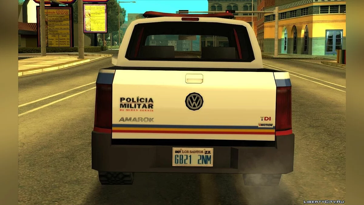 Volkswagen Amarok 2012 PMMG - Полиция (SA стиль) / GTA San Andreas