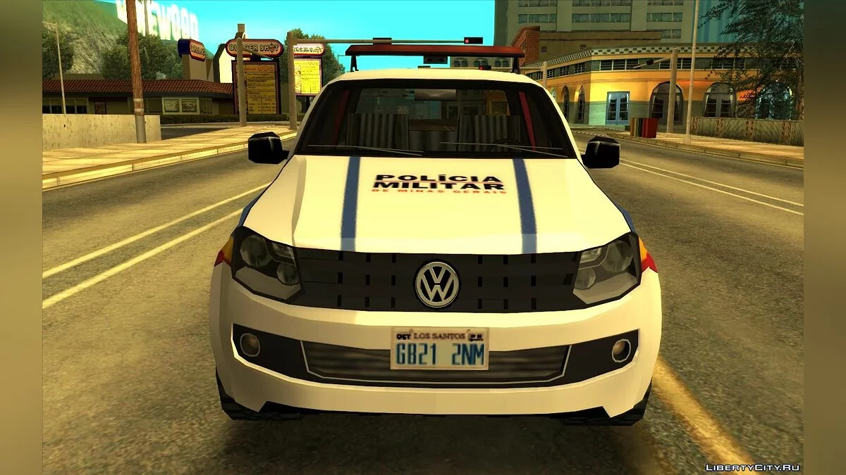 Volkswagen Amarok 2012 PMMG - Полиция (SA стиль) / GTA San Andreas