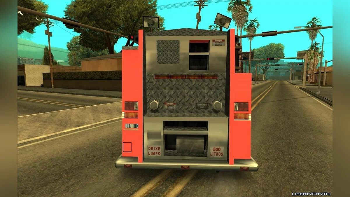 Volkswagen Constellation 24-280 - Пожарная служба (SA стиль) / GTA San Andreas