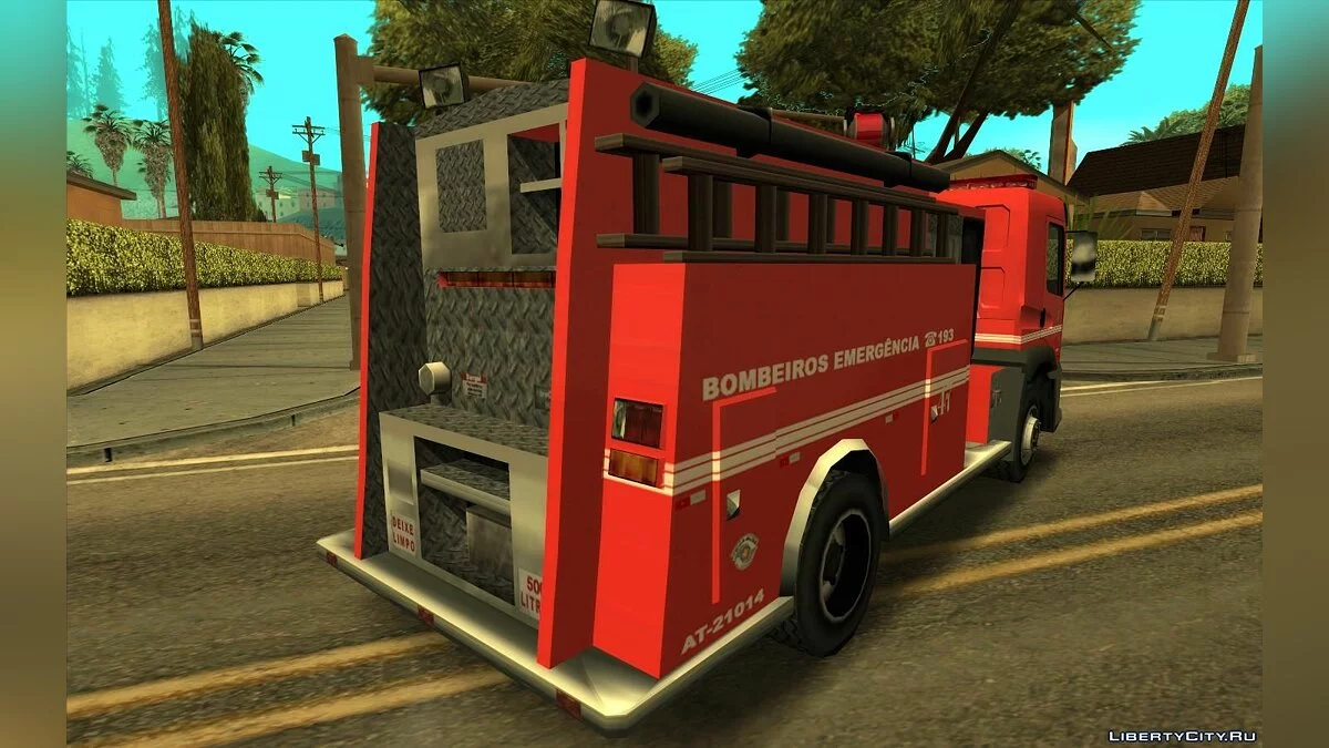 Volkswagen Constellation 24-280 - Пожарная служба (SA стиль) / GTA San Andreas