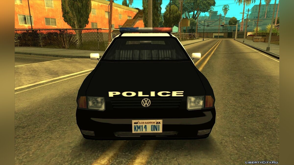 Скачать Volkswagen Polo 1995 LSPD (SA стиль) для GTA San Andreas