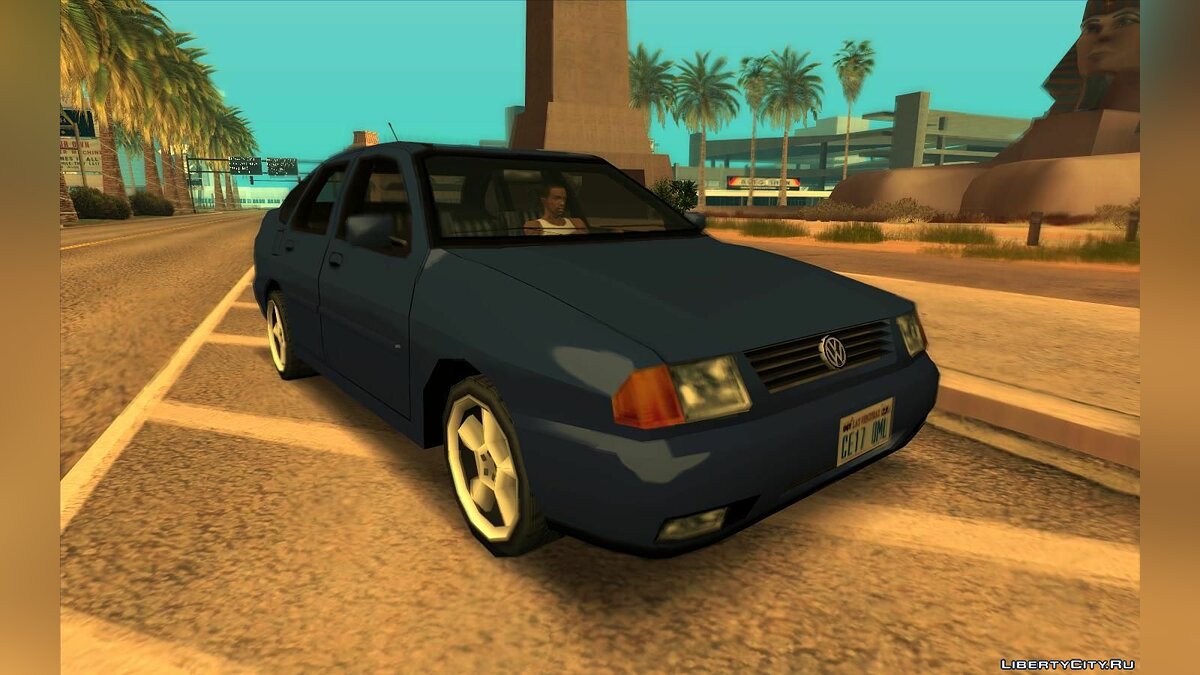 Скачать Volkswagen Polo 1995 v3 (SA стиль) для GTA San Andreas