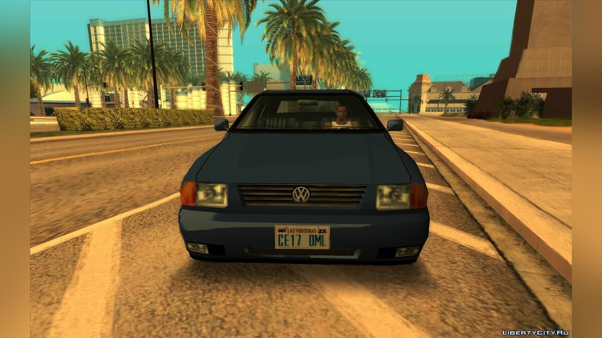 Скачать Volkswagen Polo 1995 v3 (SA стиль) для GTA San Andreas