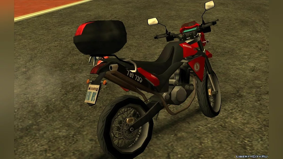 Yamaha XT600 - Полиция (SA стиль) / GTA San Andreas