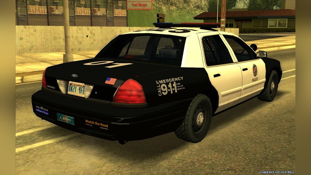 Скачать Ford Crown Victoria LSPD для GTA San Andreas