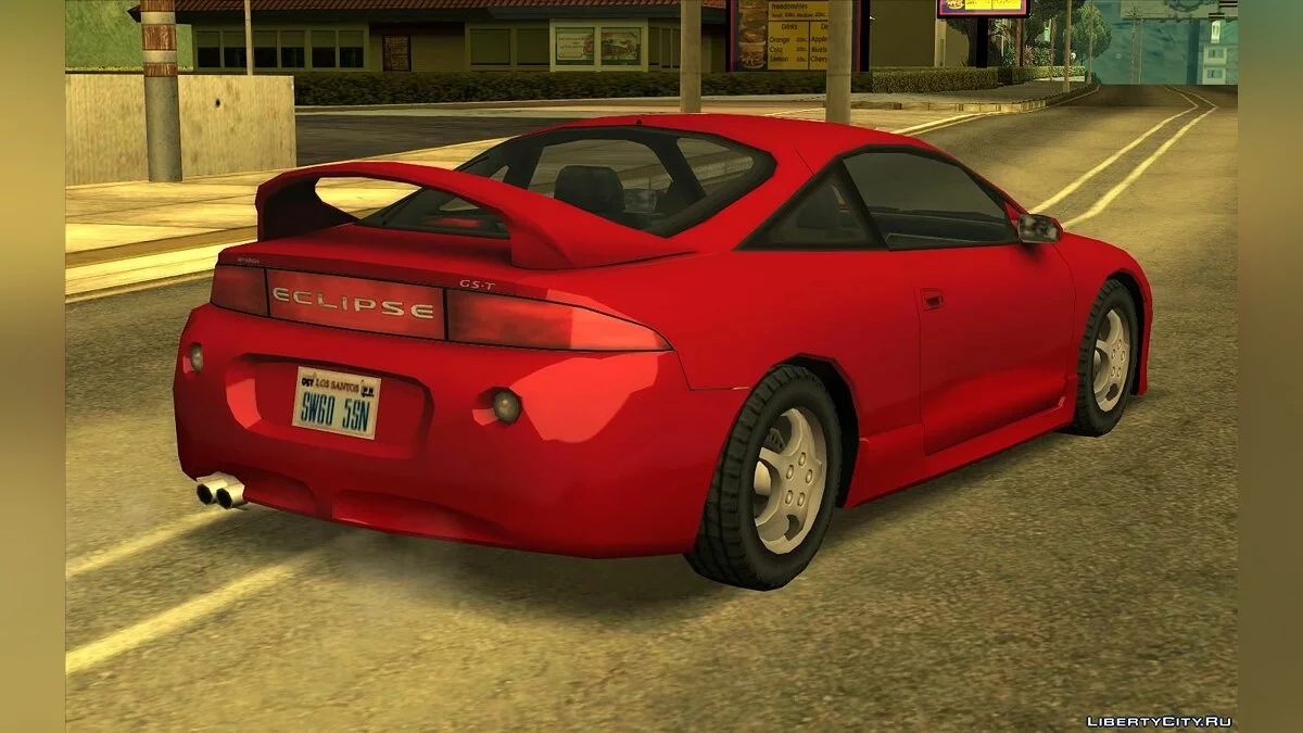 Mitsubishi Eclipse GSX 1999 - (SA стиль) / GTA San Andreas