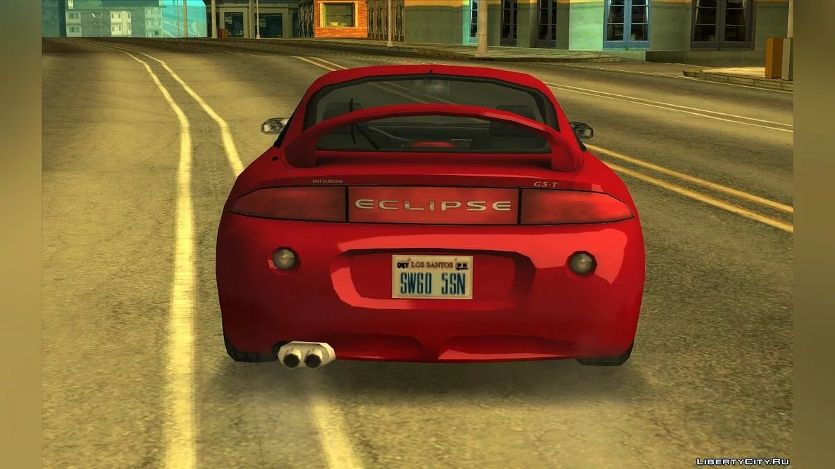 Mitsubishi Eclipse GSX 1999 - (SA стиль) / GTA San Andreas