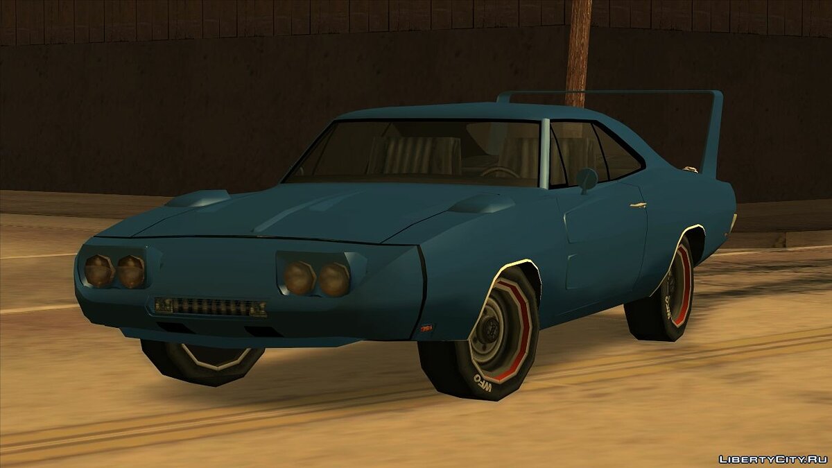 Скачать 1969 Dodge Charger Daytona для GTA San Andreas