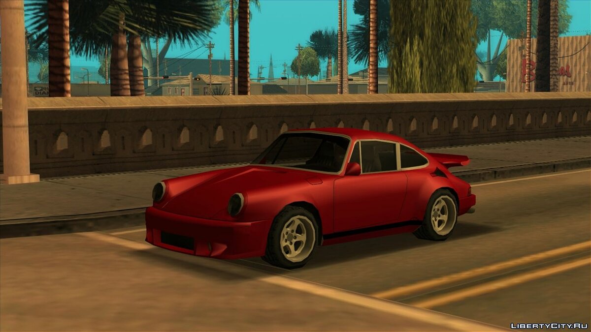 Скачать 1989 Porsche 911 Turbo для GTA San Andreas