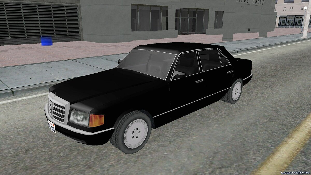 Скачать 1990 Mercedes Benz S Class для GTA San Andreas