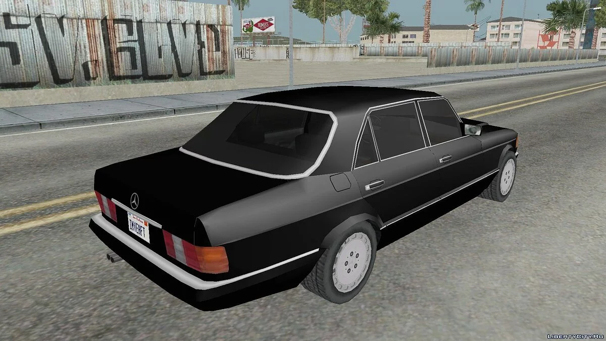 1990 Mercedes Benz S Class / GTA San Andreas