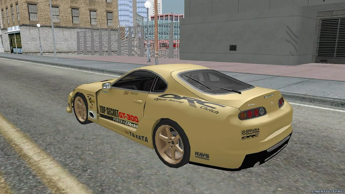 1997 Toyota Supra Mk.IV TOP SECRET GT300 / GTA San Andreas