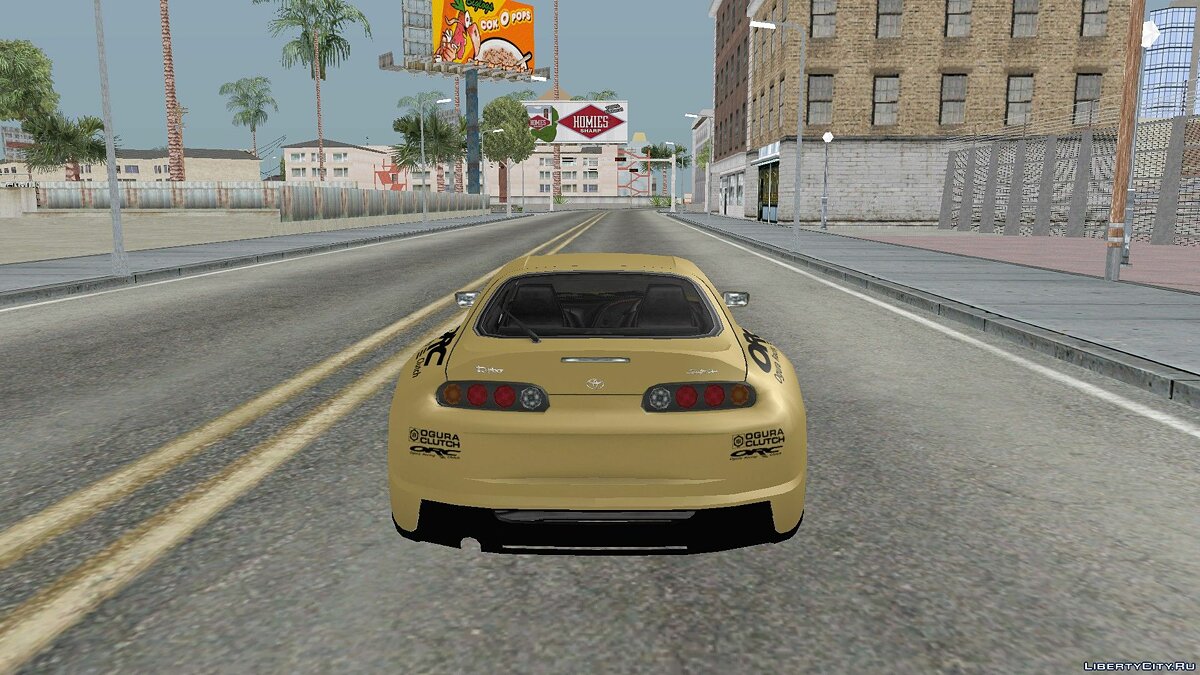 Скачать 1997 Toyota Supra Mk.IV TOP SECRET GT300 для GTA San Andreas