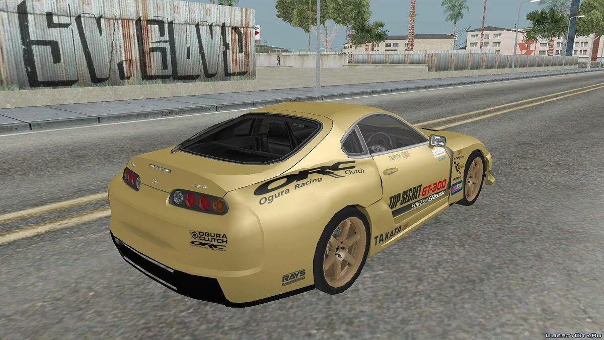 1997 Toyota Supra Mk.IV TOP SECRET GT300 / GTA San Andreas