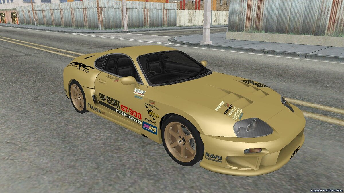 Скачать 1997 Toyota Supra Mk.IV TOP SECRET GT300 для GTA San Andreas