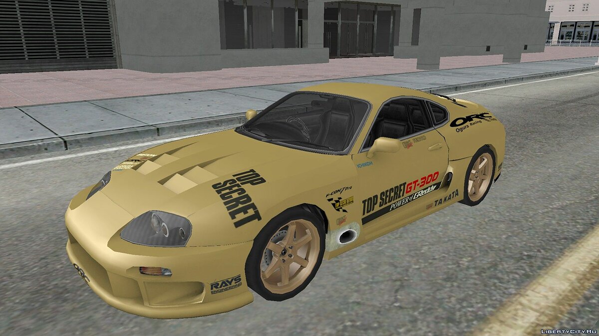 Скачать 1997 Toyota Supra Mk.IV TOP SECRET GT300 для GTA San Andreas