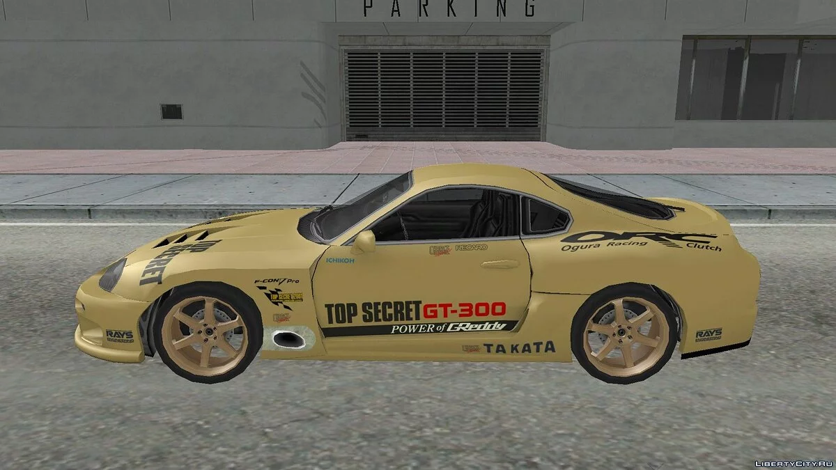 1997 Toyota Supra Mk.IV TOP SECRET GT300 / GTA San Andreas