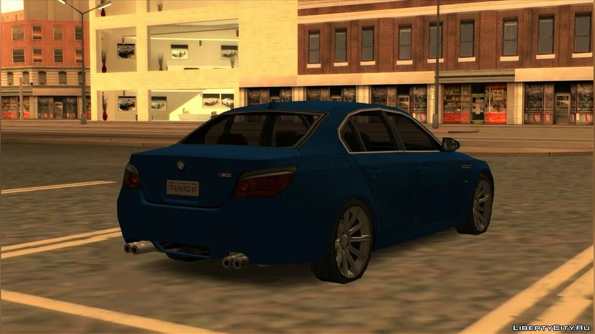 2009 BMW M5 E60 / GTA San Andreas
