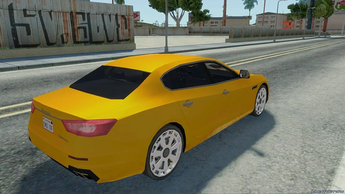 2018 Maserati Quattroporte / GTA San Andreas