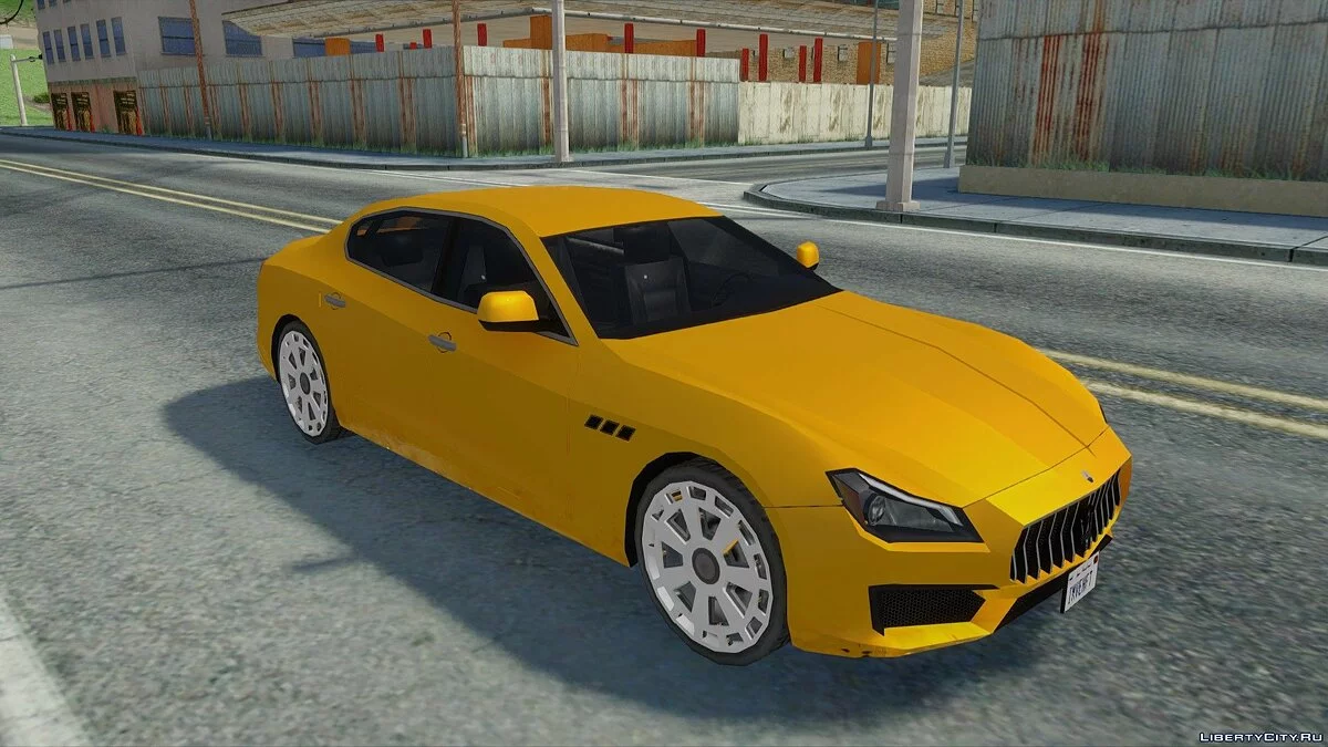 2018 Maserati Quattroporte / GTA San Andreas