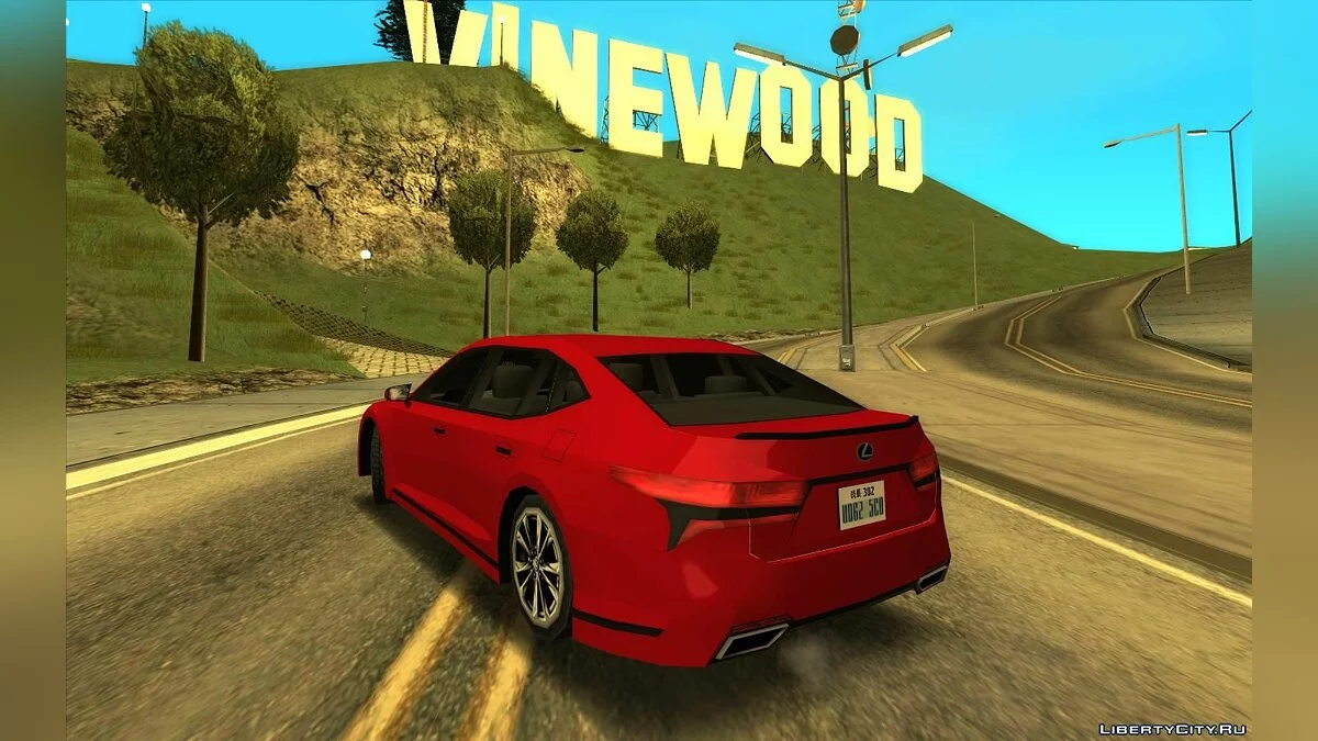 2019 Lexus LS 500 F Sport  / GTA San Andreas