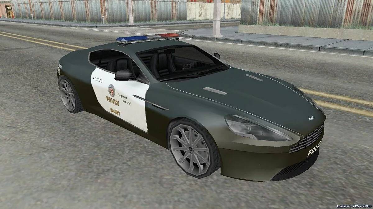 Aston Martin DB9 LAPD / GTA San Andreas