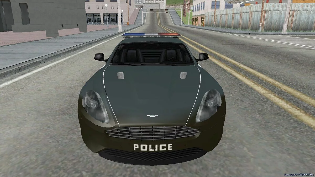 Aston Martin DB9 LAPD / GTA San Andreas