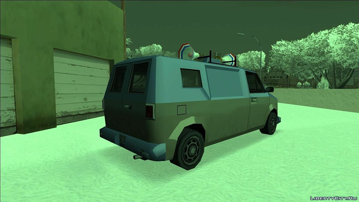 Campaign Van (FROM GTA UNDERGROUND) для GTA San Andreas - Картинка #2