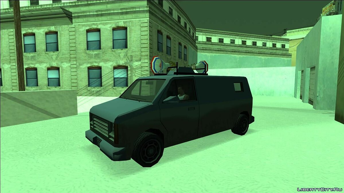 Campaign Van (FROM GTA UNDERGROUND) для GTA San Andreas - Картинка #1