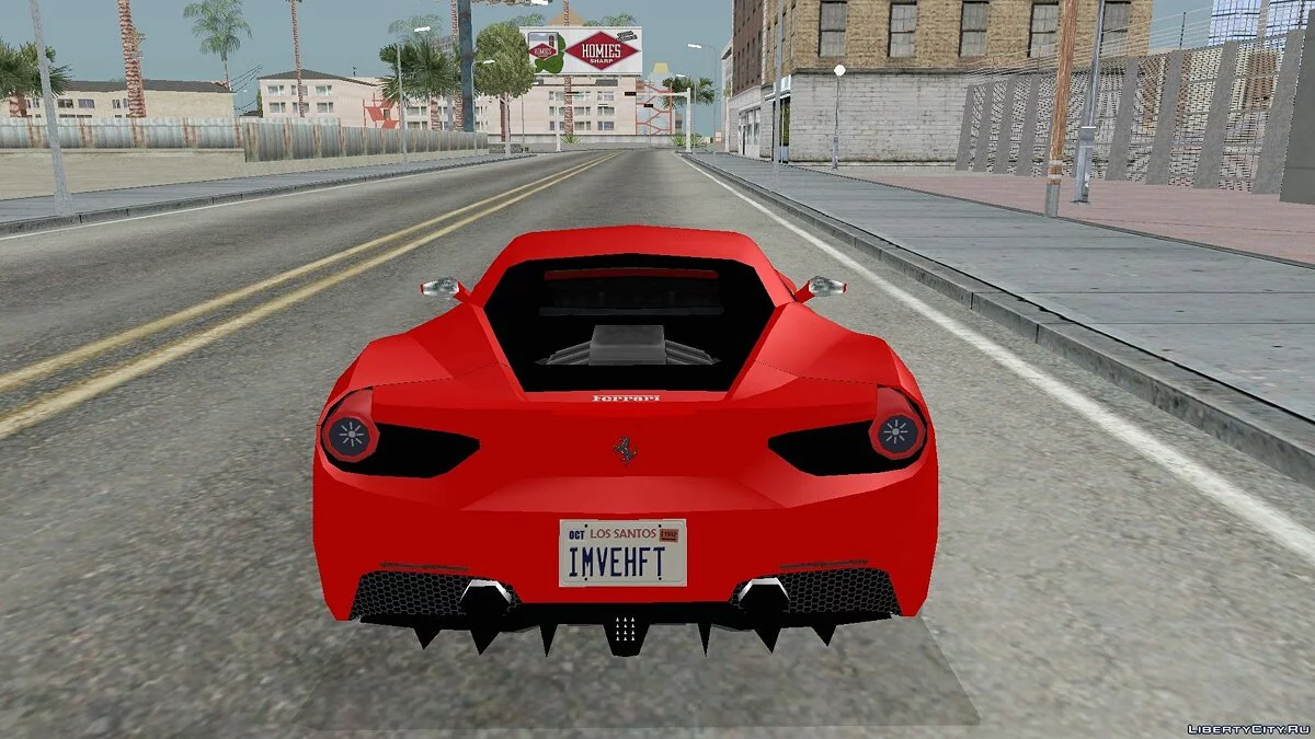 Ferrari 488 GTB / GTA San Andreas