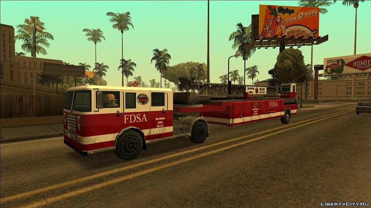 Fireres и Firehook (FROM GTA UNDERGROUND) / GTA San Andreas