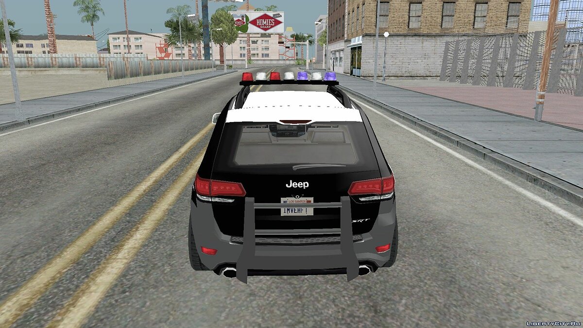 Скачать Jeep Grand Cherokee SRT8 MW Police Editon для GTA San Andreas