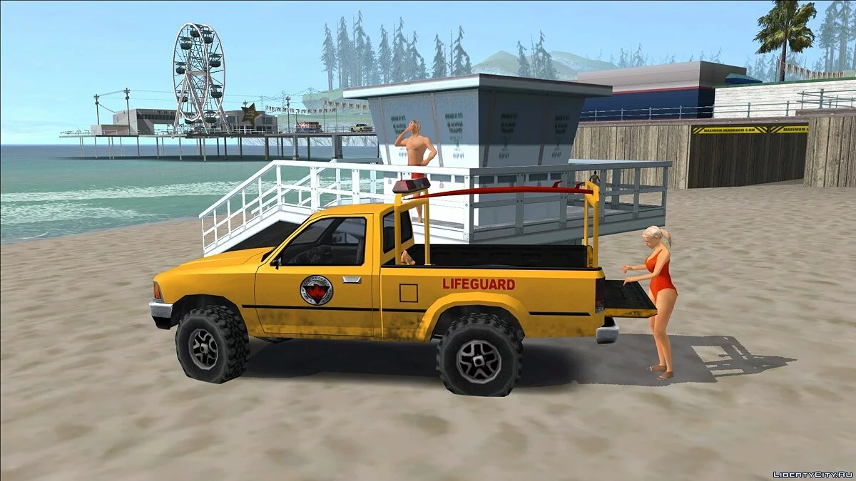Lifeguard Karin Rebel / GTA San Andreas