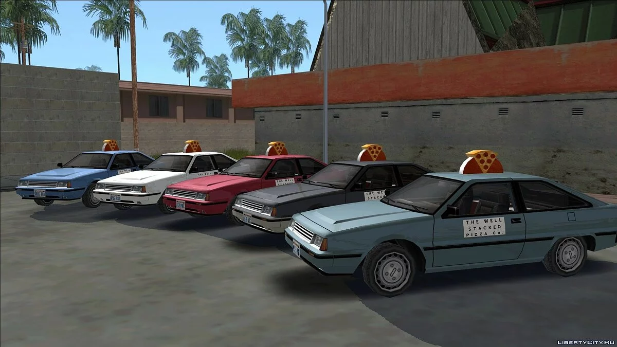 Pizza Delivery Maibatsu Verdana / GTA San Andreas