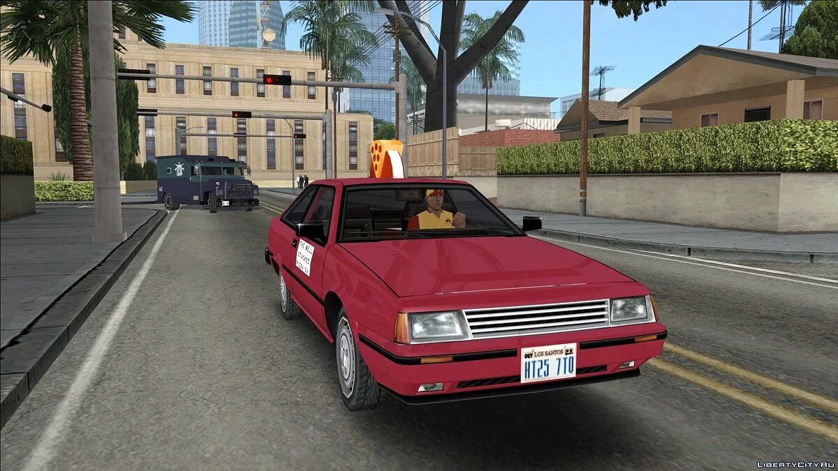 Pizza Delivery Maibatsu Verdana / GTA San Andreas