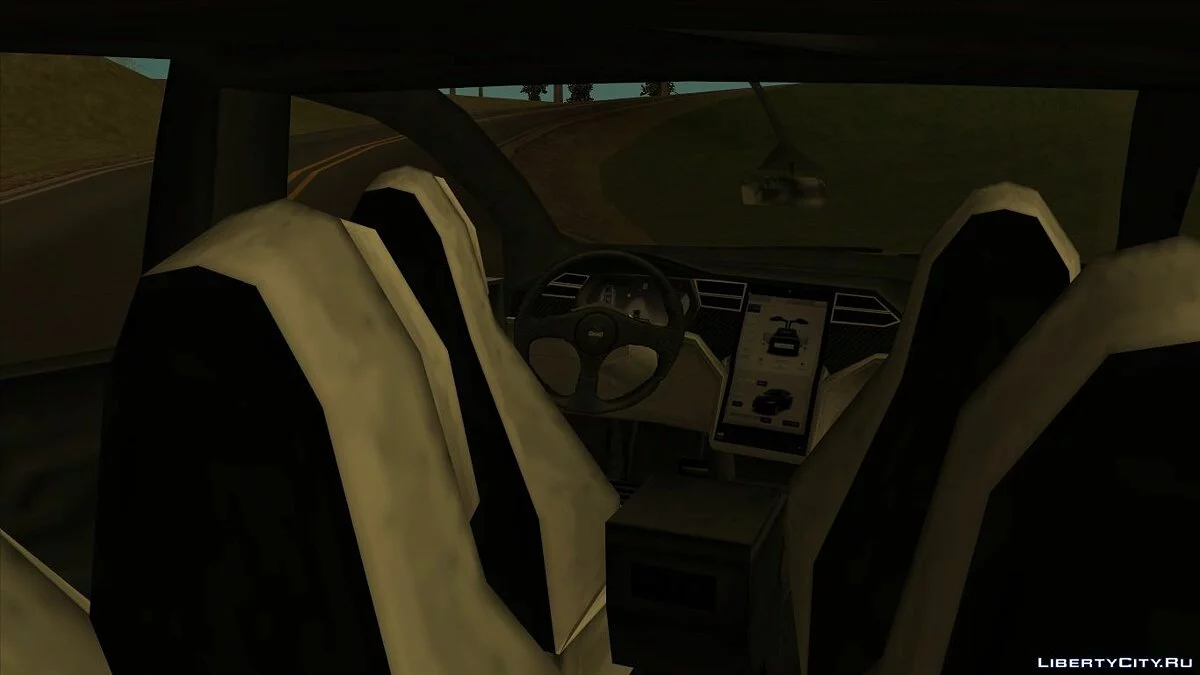 Tesla Model X P100D '19 / GTA San Andreas