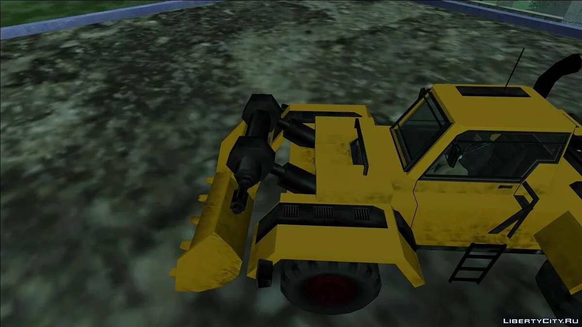 VCS Bulldozer (FROM GTA UNDERGROUND) / GTA San Andreas