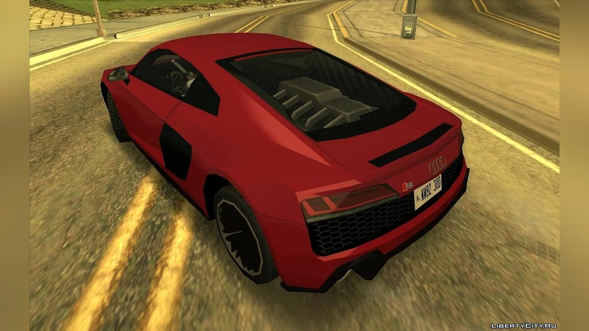 2019 Audi R8 V10 (SA стиль) / GTA San Andreas