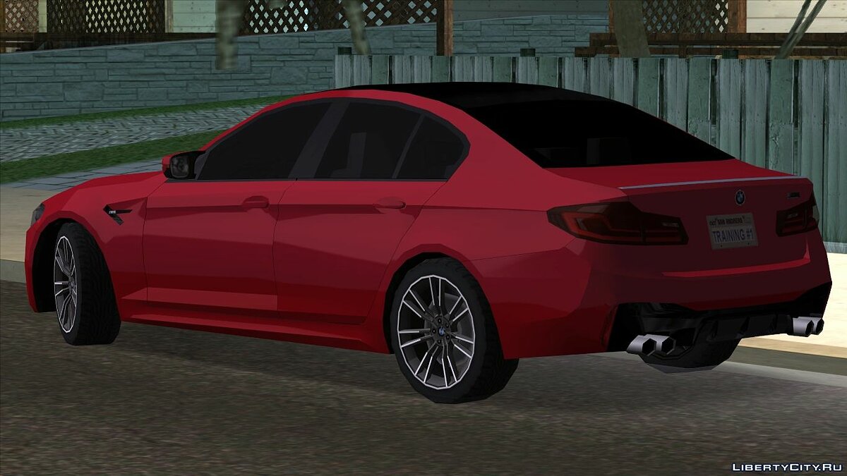 Скачать BMW M5 F90 Competition '18 для GTA San Andreas