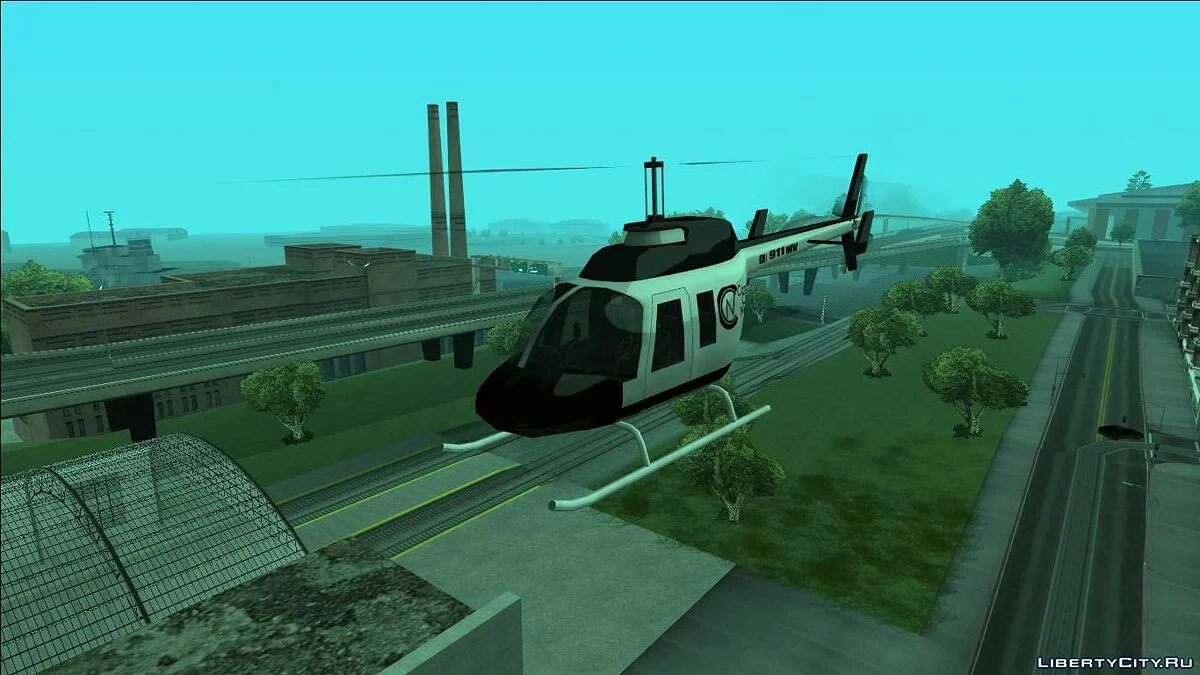 Carcer City News Chopper (FROM GTA UNDERGROUND) / GTA San Andreas